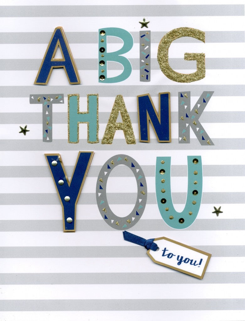 Thank You Gigantic Card