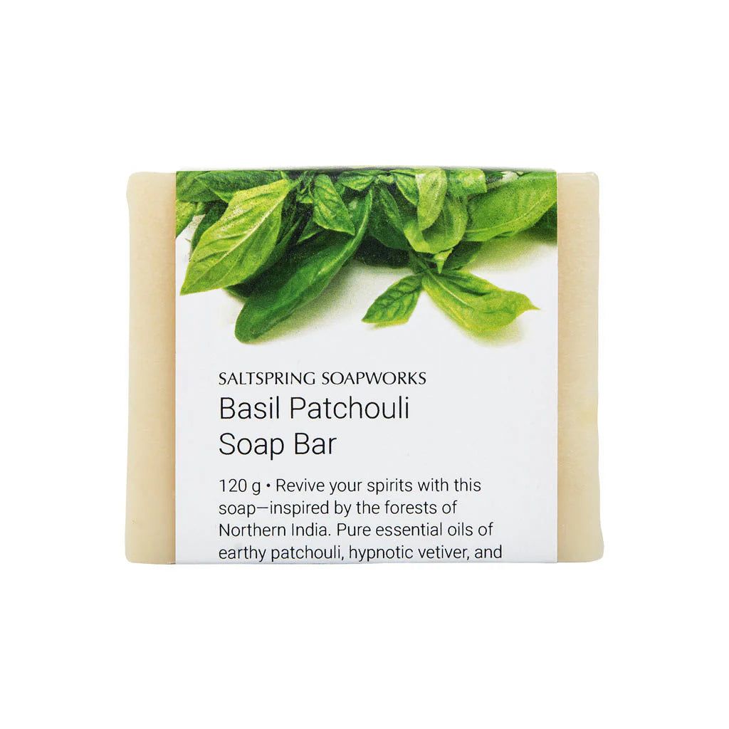 Basil Patchouli Soap Bar