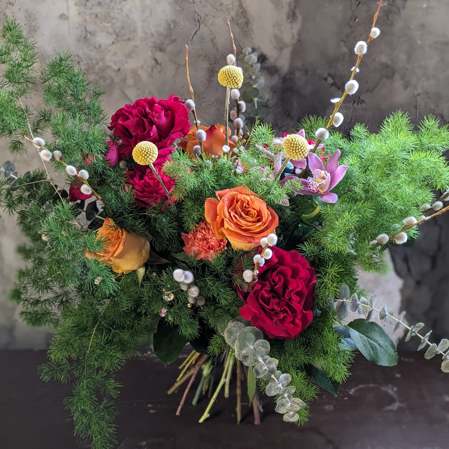 The Lady Bug Hand Tied Bouquet