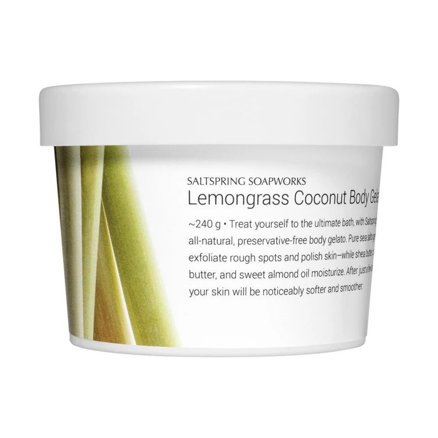 Lemongrass Coconut Body Gelato