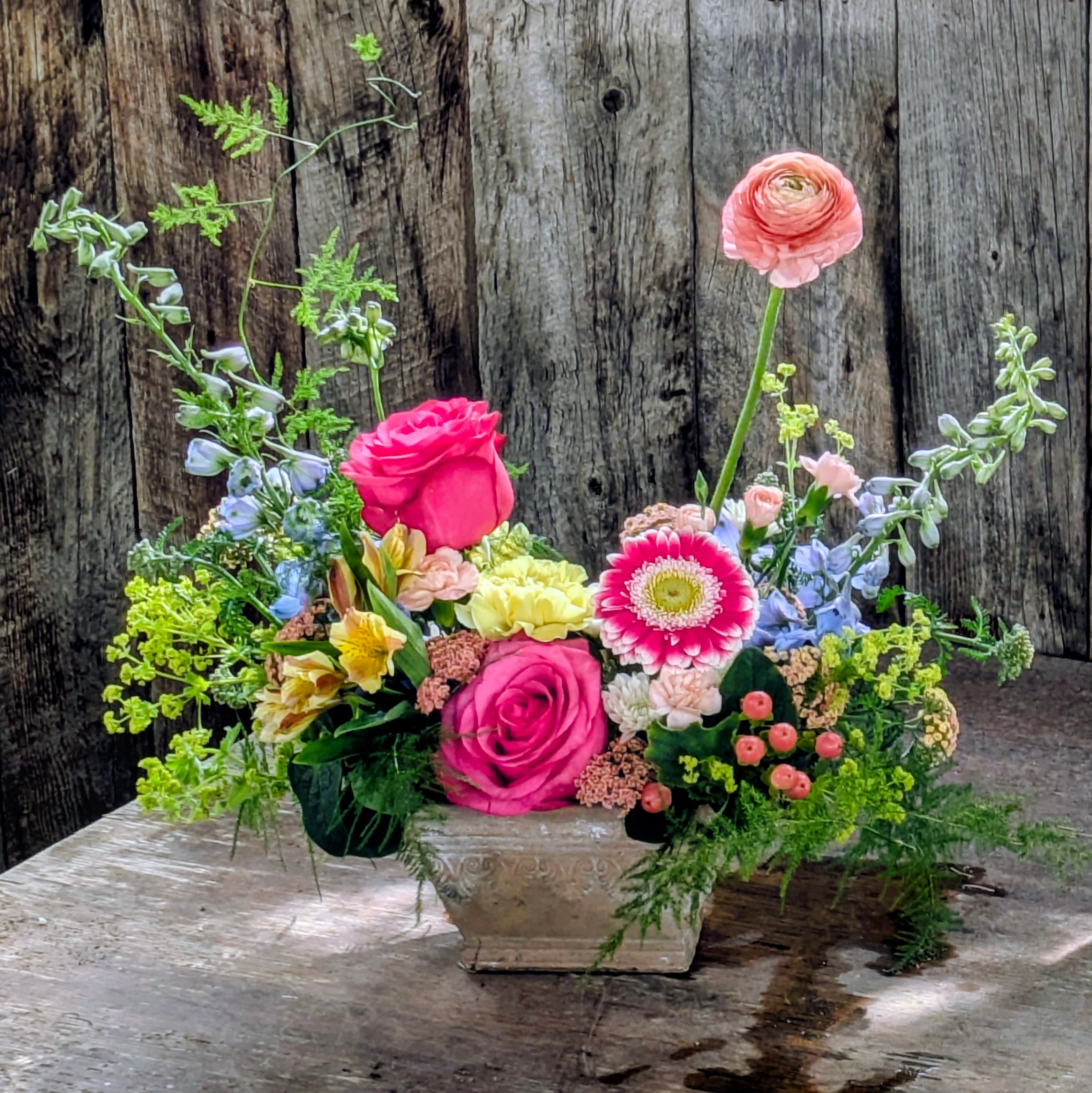 Summer Ceramic Arrangement