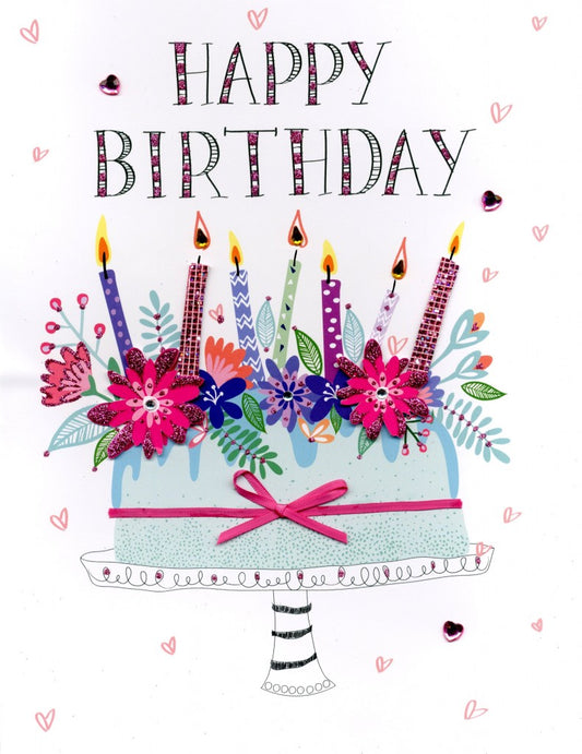 Birthday Cake Gigantic Card