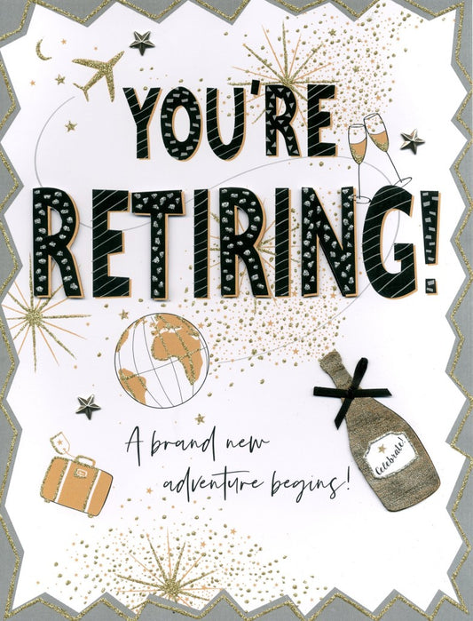 Retirement Gigantic Card