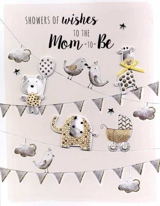 Mom To Be Gigantic Card