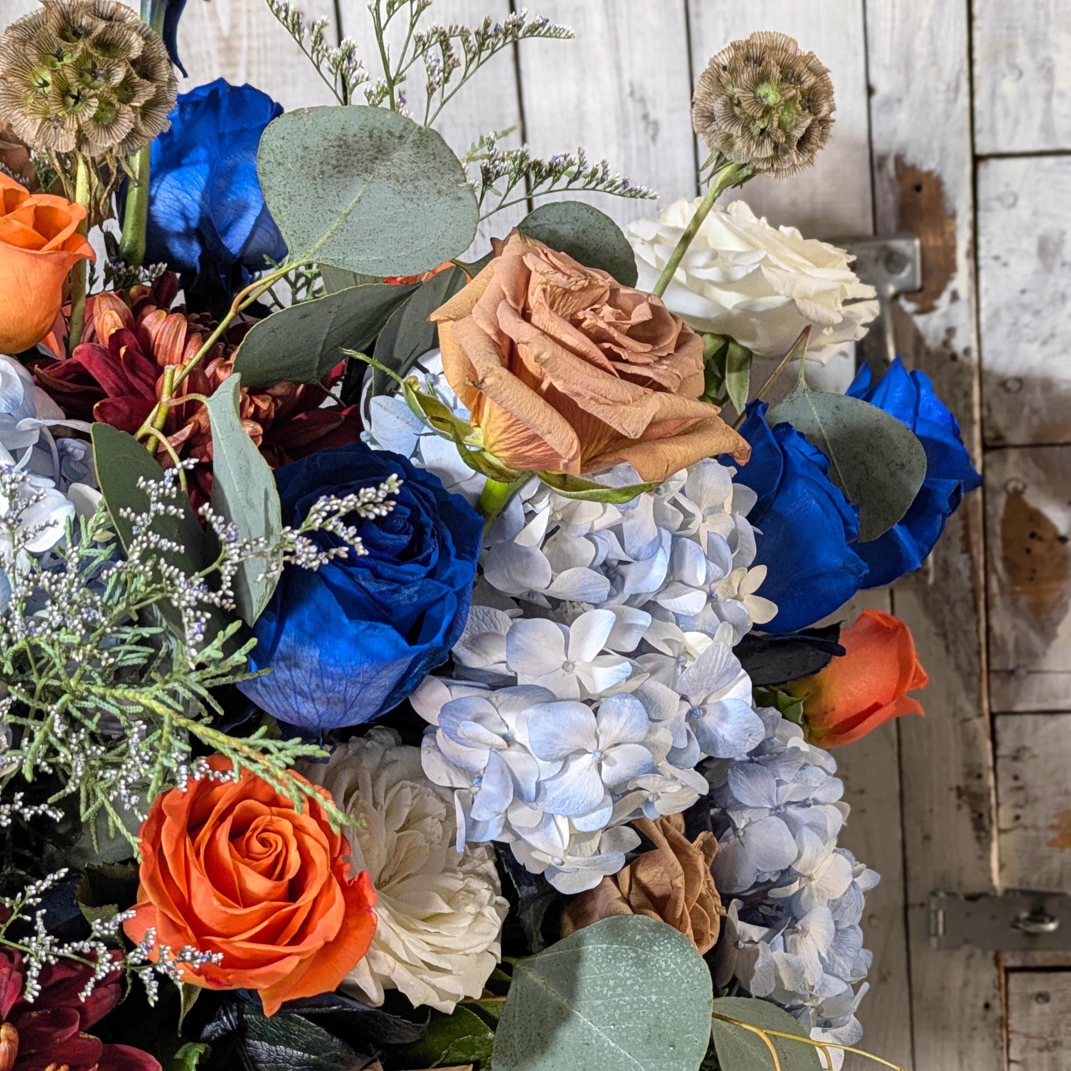 Hydrangeas & Roses Statement