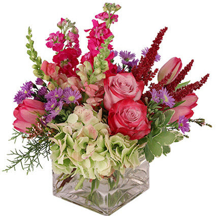 Lively and Luscious Vase Arrangement